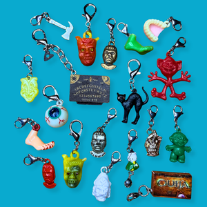 Halloween  Mini Cracker Jack s: Drop I - troll charms troll keychains vintage keychain vintage charms for bag nostalgia vintage keychains y2k collectible - Bag Crap