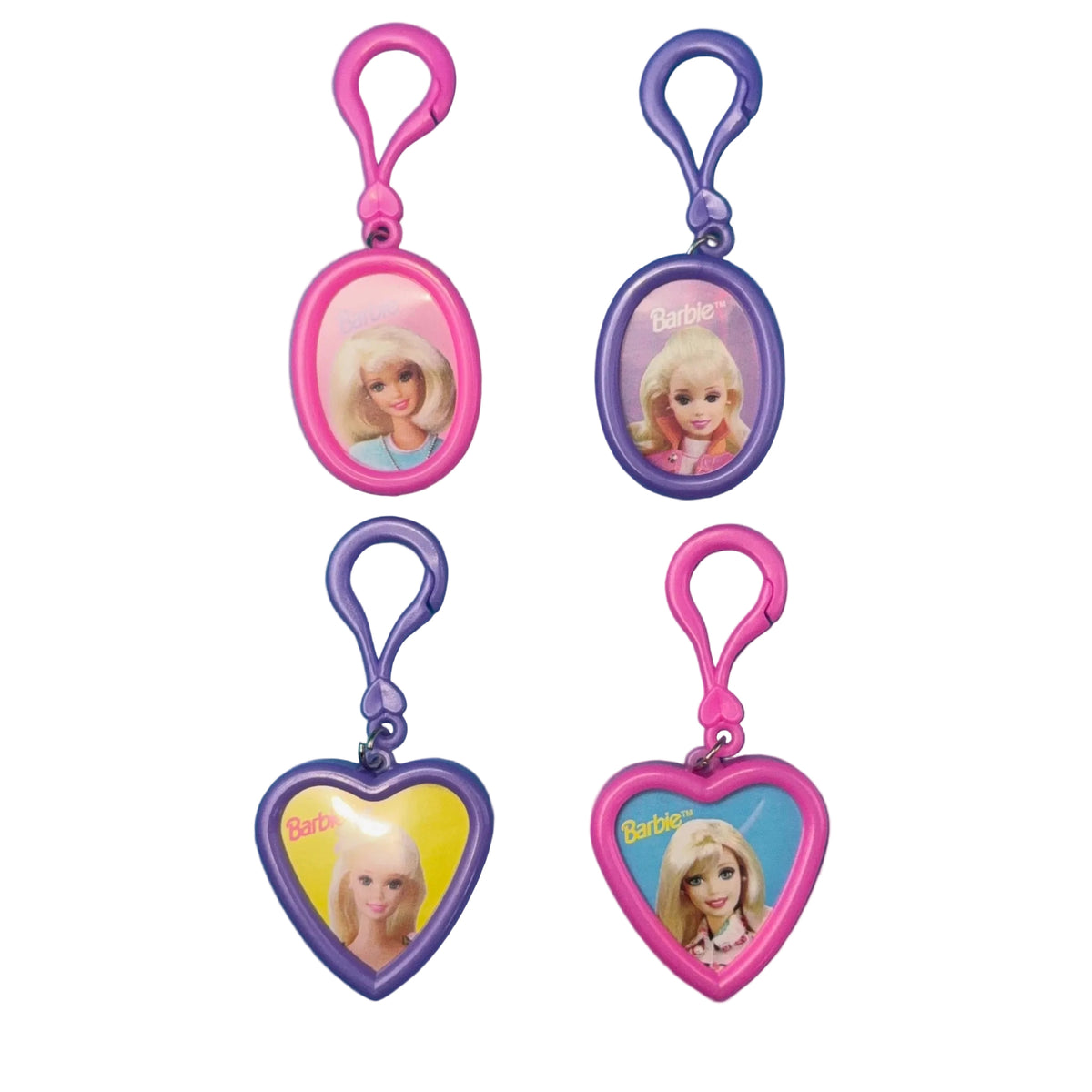 Vintage Barbie Heart Bag Charms