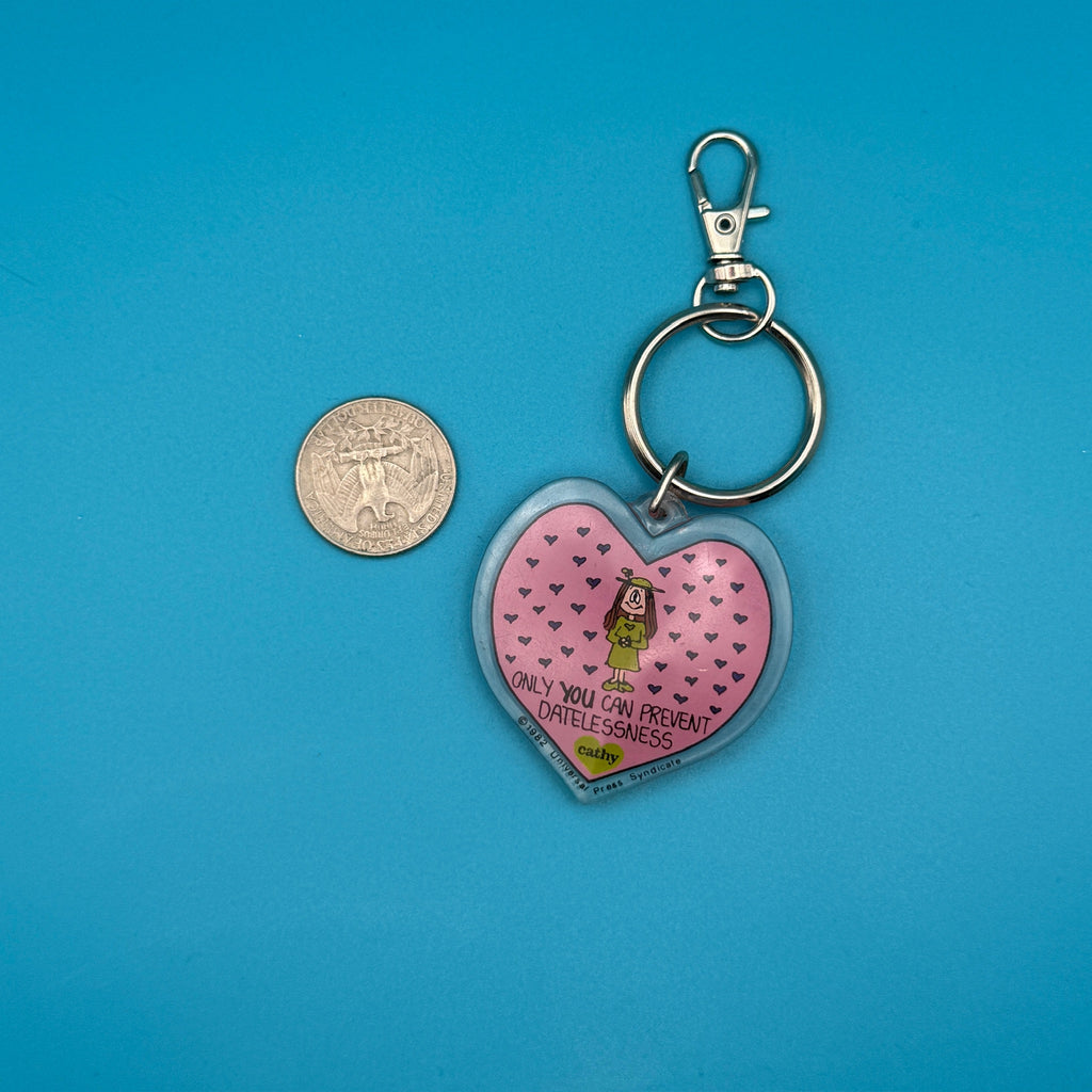 Vintage 1980s-1990s Valentines Keychains & Bag Charms: You Pick