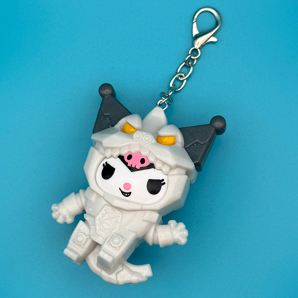 Kuromi Godzilla Happy Meal - hello kitty sanrio japan kawaii rare vintage keychain vintage charms for bag nostalgia vintage keychains y2k collectible - Bag Crap