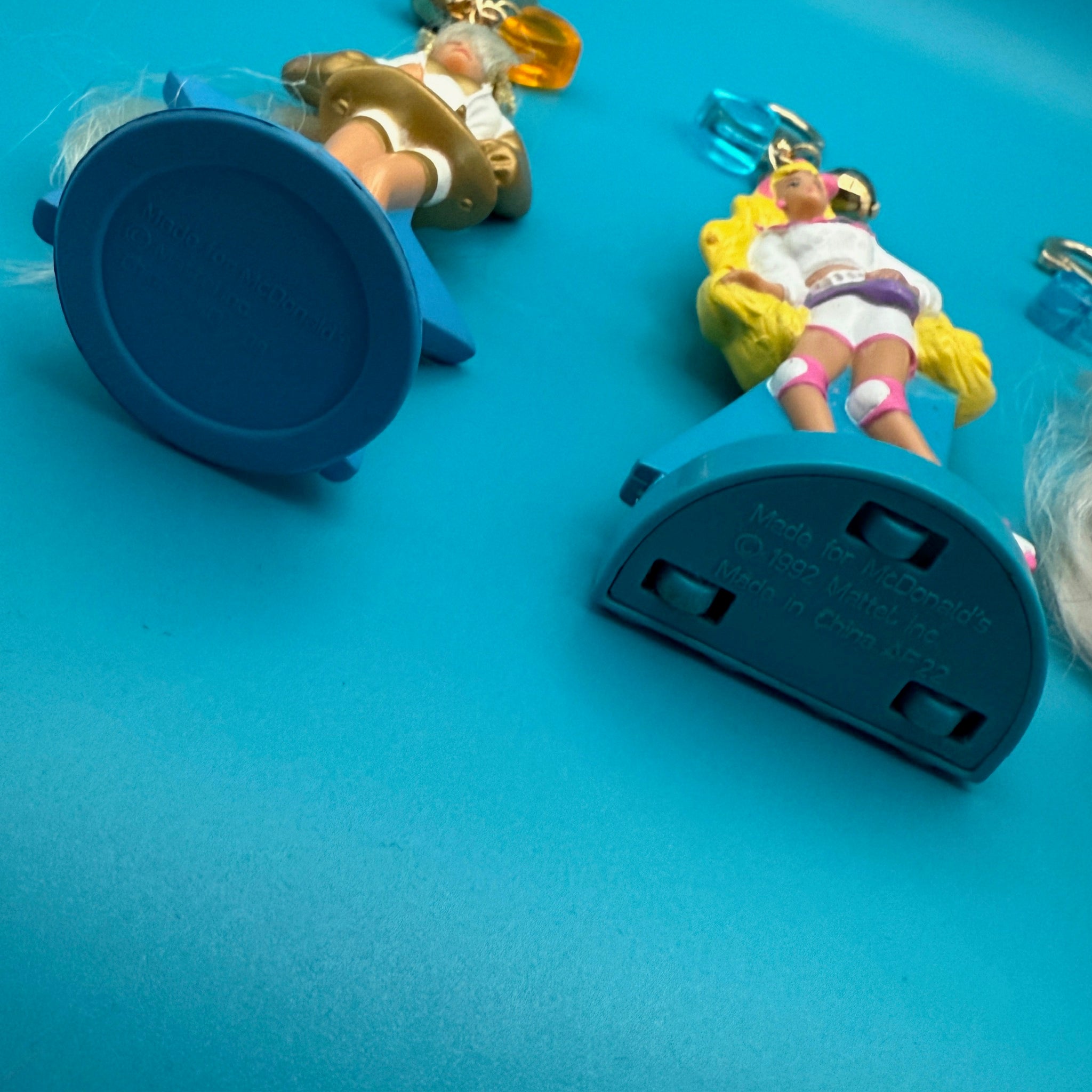 ‘90s Barbie Happy Meal Gold  s: You Pick - barbie doll toy pink rare vintage keychain vintage charms for bag nostalgia vintage keychains y2k collectible - Bag Crap
