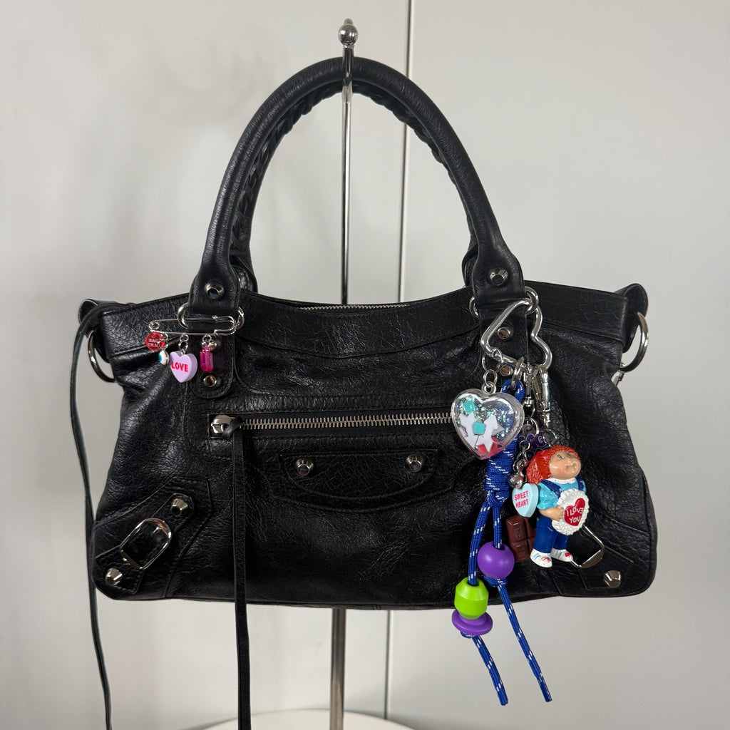 One-of-One Vintage Keychain Bag Charm Set — Valentines Cabbage Patch Kids