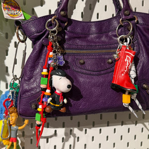 1999 McDonald's Happy Meal Argentina Snoopy  Pack - vintage bag charm packs nostalgia vintage y2k vintage keychain vintage charms for bag nostalgia vintage keychains y2k collectible - Bag Crap