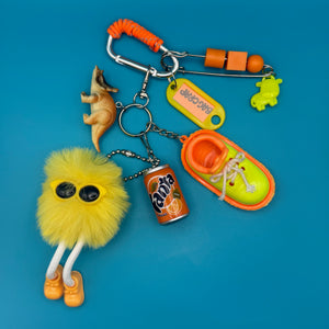One-of-One     Pack— Clown Shoe - vintage bag charm packs nostalgia vintage y2k vintage keychain vintage charms for bag nostalgia vintage keychains y2k collectible - Bag Crap