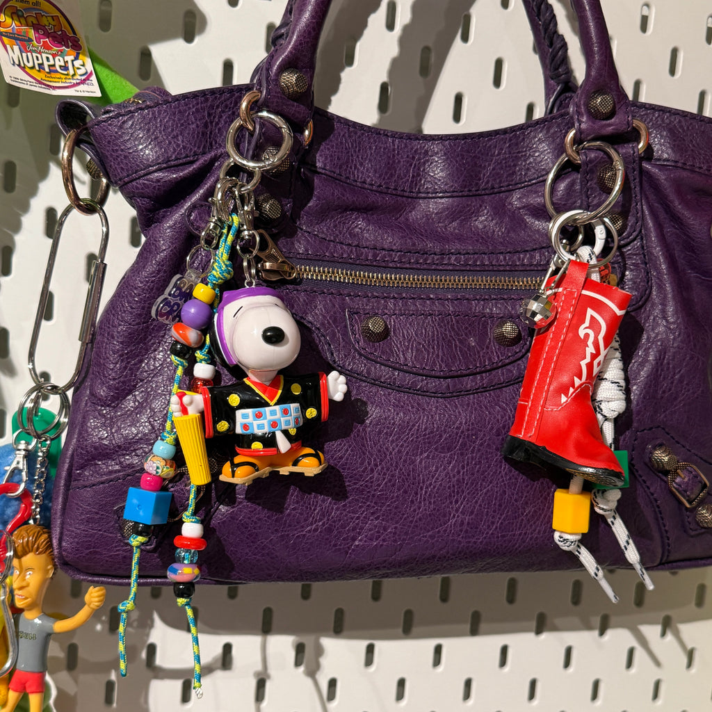 Vintage 1999 McDonald's Happy Meal Japan Snoopy Charm Pack