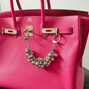 Handcrafted Disco Ball Silver   Chain - vintage bag charm chains silver nostalgia vintage y2k vintage keychain vintage charms for bag nostalgia vintage keychains y2k collectible - Bag Crap