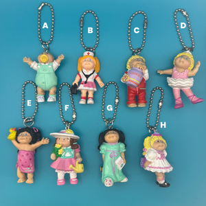2'  Cabe Patch Kids  s -  vintage keychain vintage charms for bag nostalgia vintage keychains y2k collectible - Bag Crap