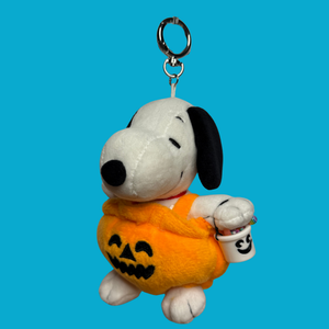 Snoopy Halloween Pumpkin Plush - snoopy rar peanuts vintage keychain vintage charms for bag nostalgia vintage keychains y2k collectible - Bag Crap