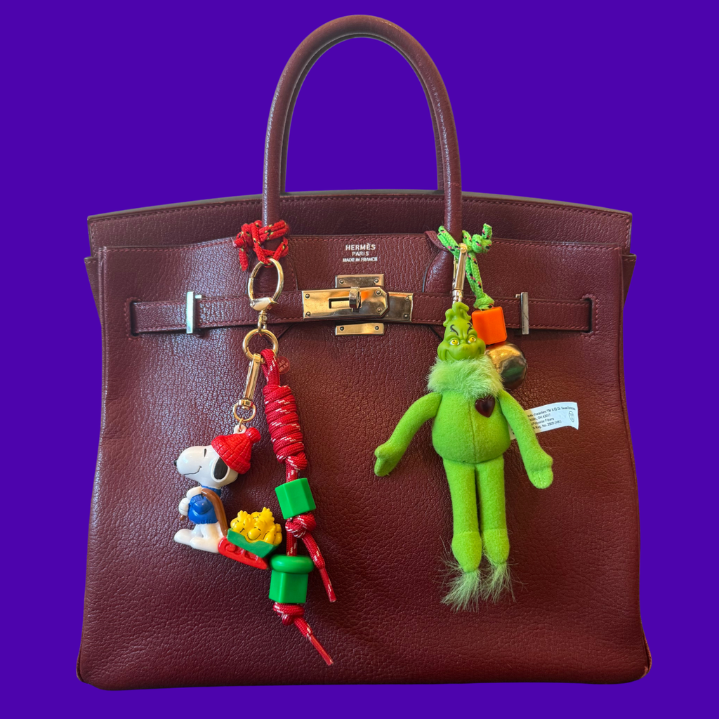 Vintage Holiday Snoopy + Woodstock Sleigh Bag Charm Pack