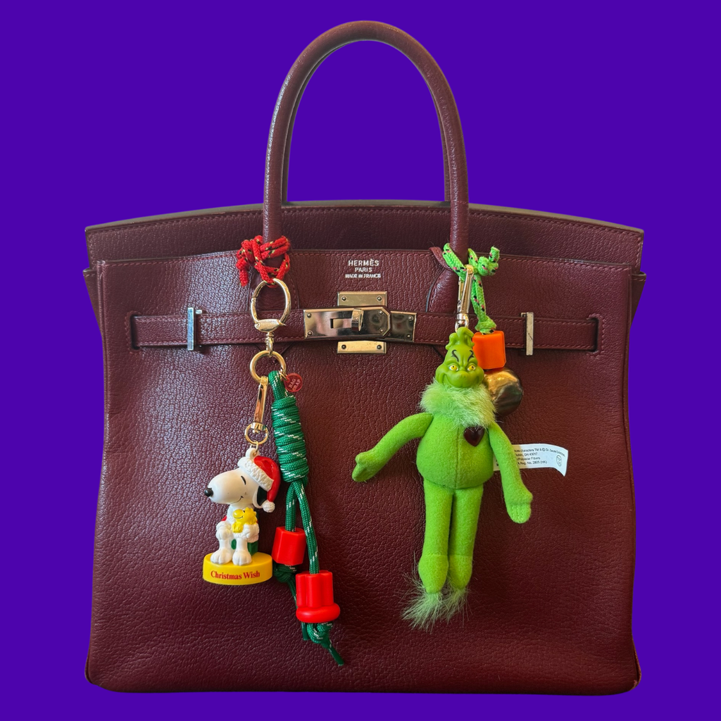 Vintage Holiday Snoopy + Woodstock Bag Charm Pack