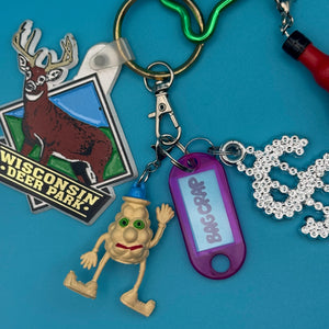 1:1  Wisconsin Deer Park  Pack - vintage bag charm packs nostalgia vintage y2k vintage keychain vintage charms for bag nostalgia vintage keychains y2k collectible - Bag Crap