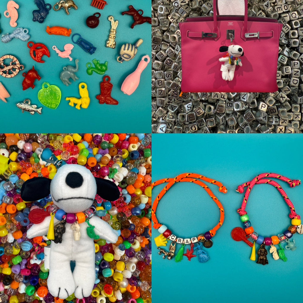 Custom Order Vintage Snoopy Plushie + Charm Necklace *As Seen on Lori Hirshleifer*