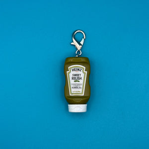 Mini Heinz Sweet Relish -  vintage keychain vintage charms for bag nostalgia vintage keychains y2k collectible - Bag Crap