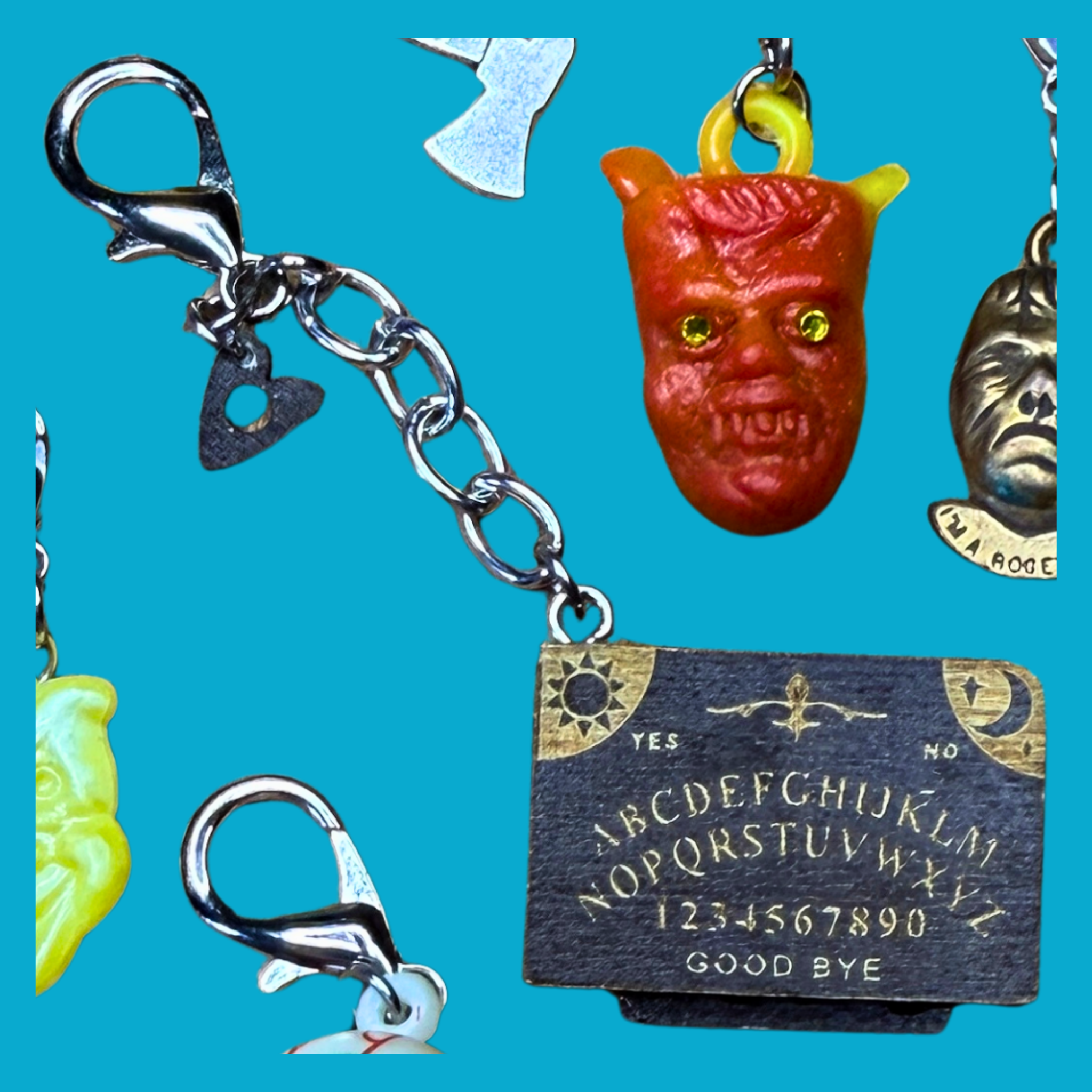 Halloween  Mini Cracker Jack s: Drop I - troll charms troll keychains vintage keychain vintage charms for bag nostalgia vintage keychains y2k collectible - Bag Crap