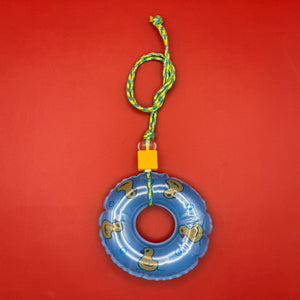 Mini Pool Float Paracord Glass Bead  s -  vintage keychain vintage charms for bag nostalgia vintage keychains y2k collectible - Bag Crap