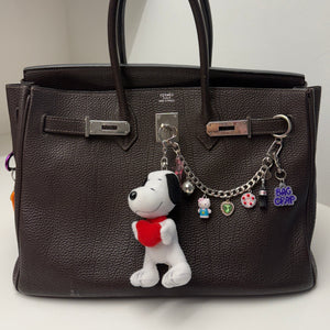 5”  Snoopy Red Heart Plush - snoopy rar peanuts vintage keychain vintage charms for bag nostalgia vintage keychains y2k collectible - Bag Crap