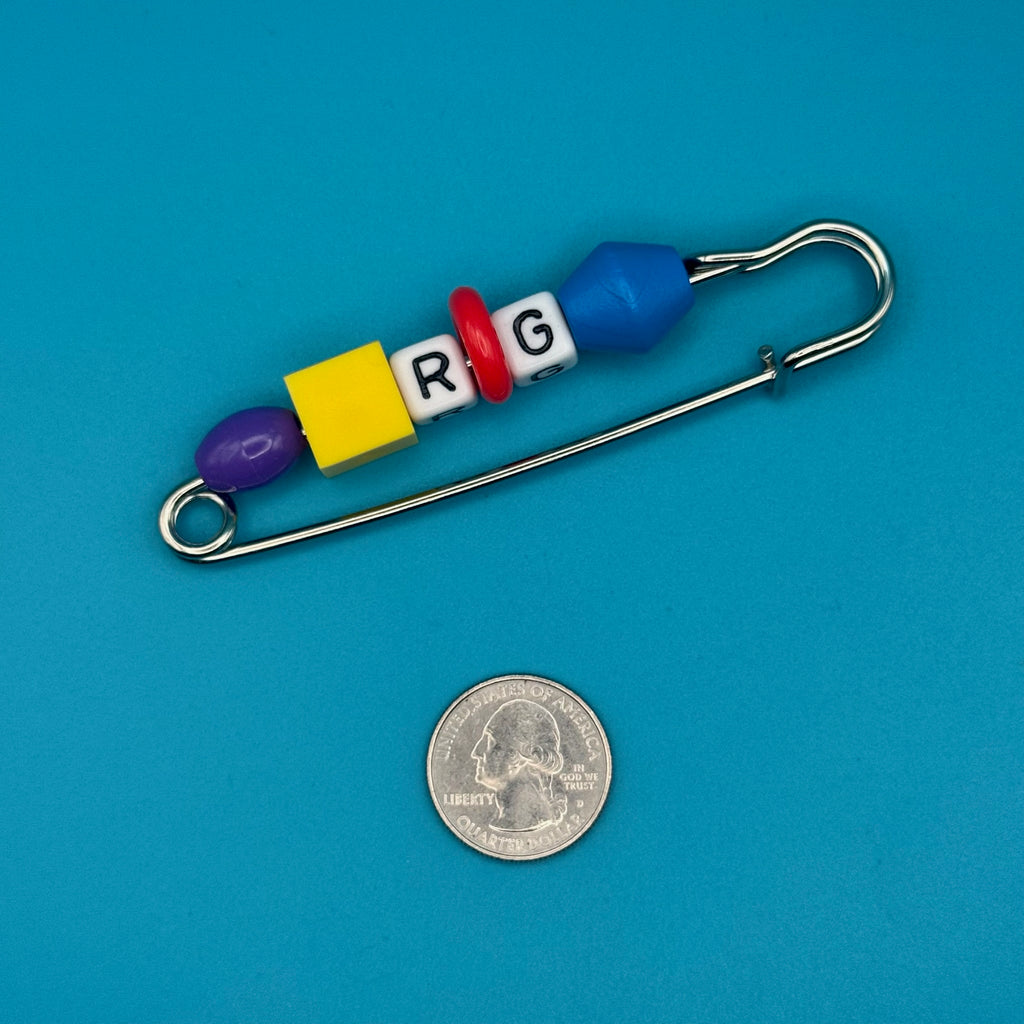 Custom Personalized Beaded Silver 4