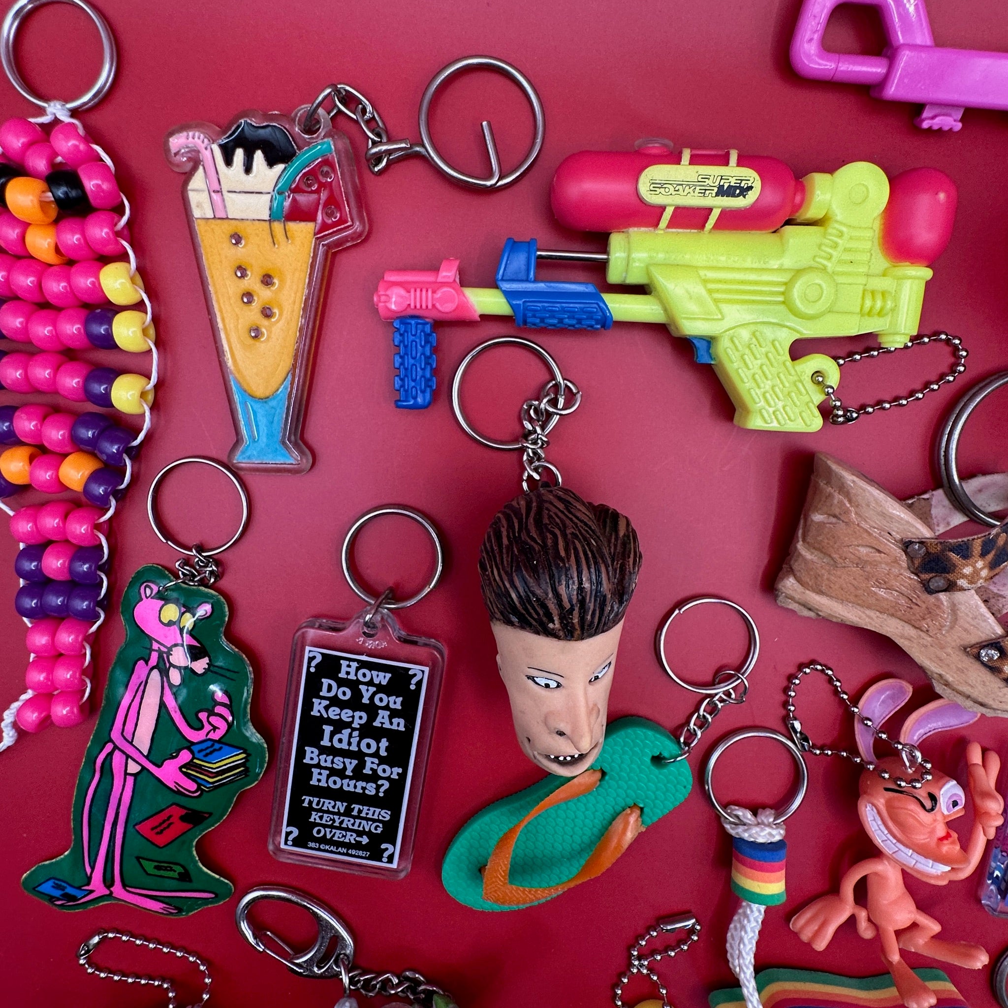1970s-   s &  s: Drop 52 -  vintage keychain vintage charms for bag nostalgia vintage keychains y2k collectible - Bag Crap