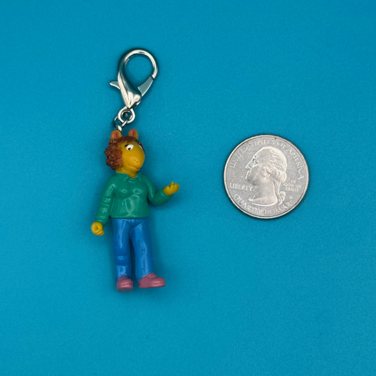 RARE  ‘90s Arthur PBS Character Mini  s -  vintage keychain vintage charms for bag nostalgia vintage keychains y2k collectible - Bag Crap