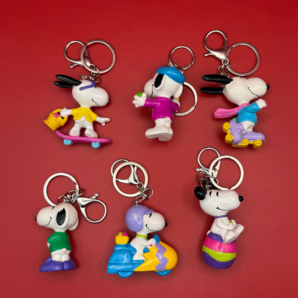 Easter Snoopy Vintage Bag Charms & Keychains I