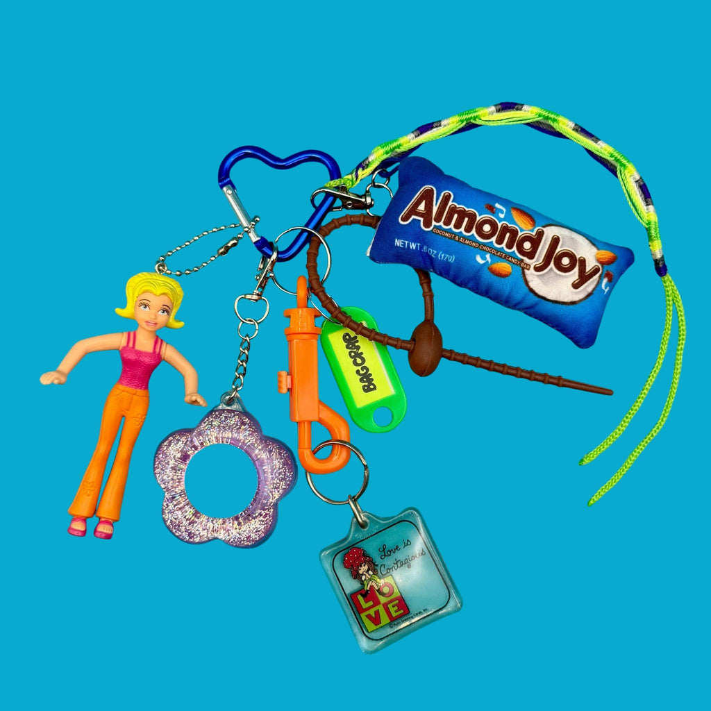 Blind Box: Styled Vintage Bag Charm Keychain Packs I