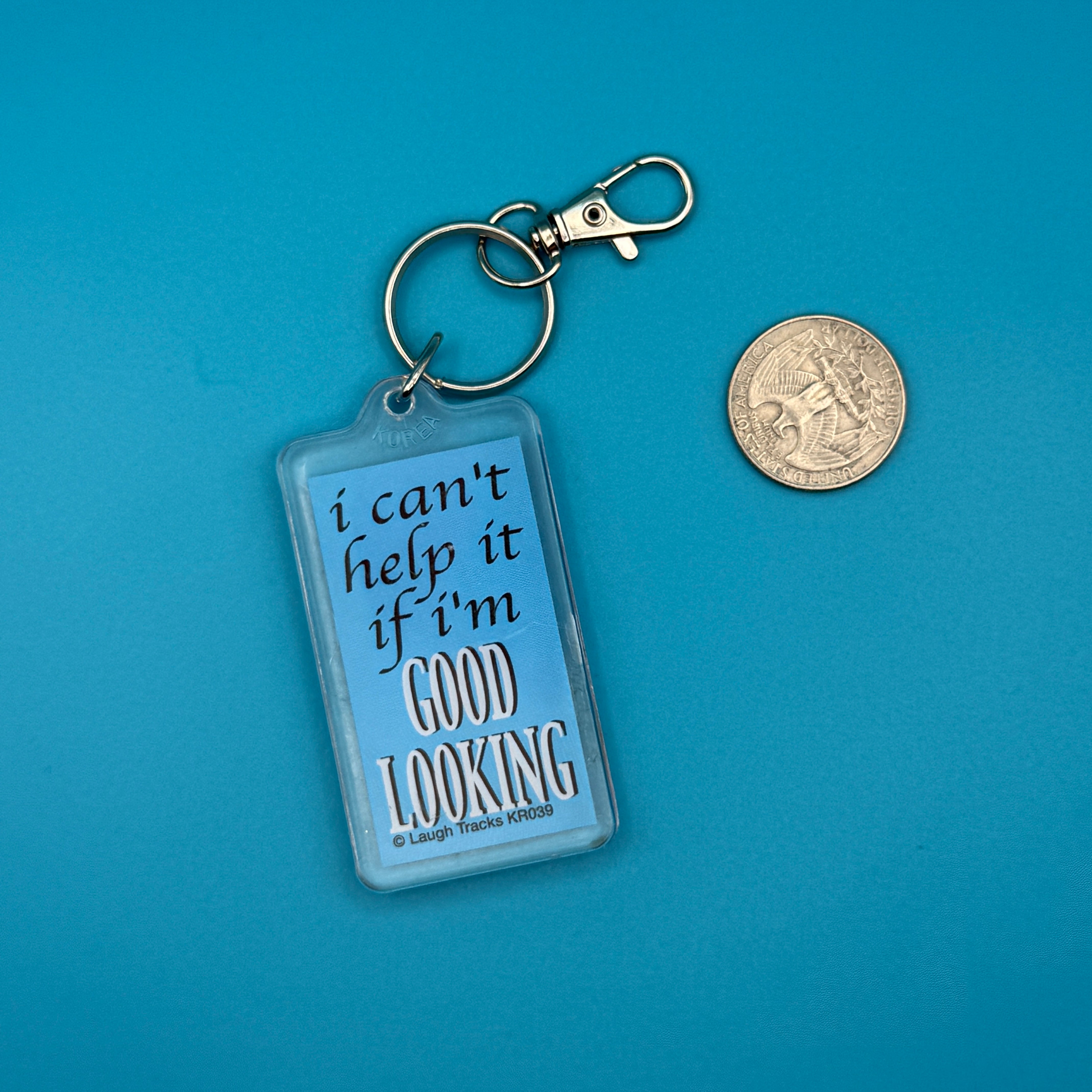 90s Kalan s— Novelty Comedy Phrases -  vintage keychain vintage charms for bag nostalgia vintage keychains y2k collectible - Bag Crap