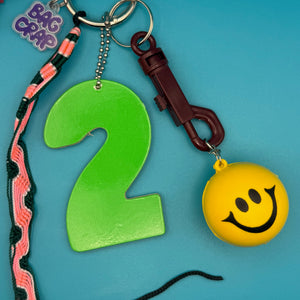 One-of-One     Set — Smile Face - vintage bag charm packs nostalgia vintage y2k vintage keychain vintage charms for bag nostalgia vintage keychains y2k collectible - Bag Crap