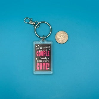 Vintage 1970s-2000s Valentines Keychains & Bag Charms: You Pick