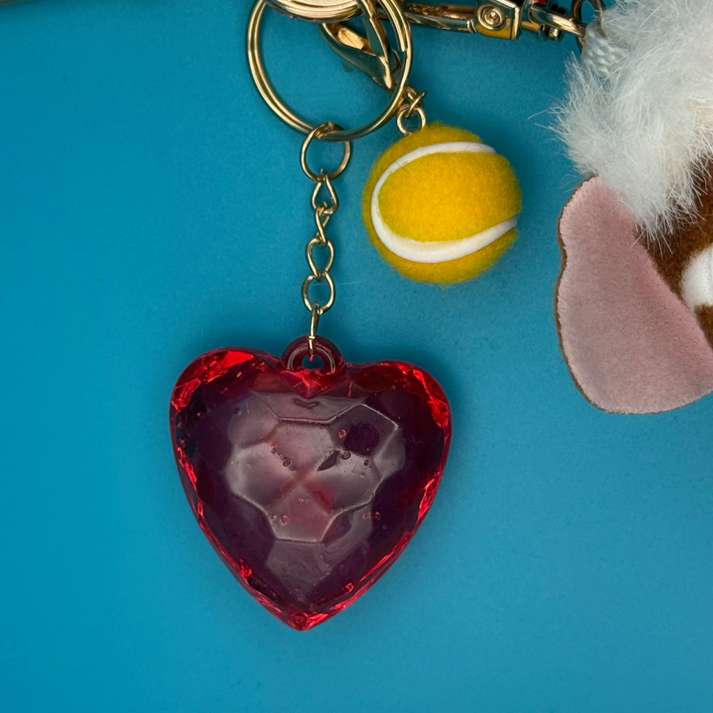 Vintage Y2K Cow Print Furby Plush Gold Bag Charm Pack