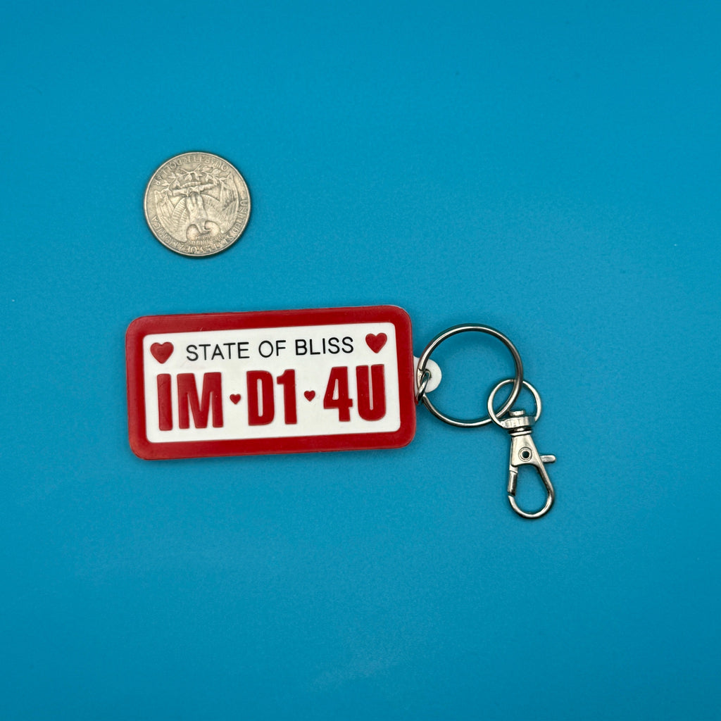 Vintage 1980s-1990s Valentines Keychains & Bag Charms: You Pick