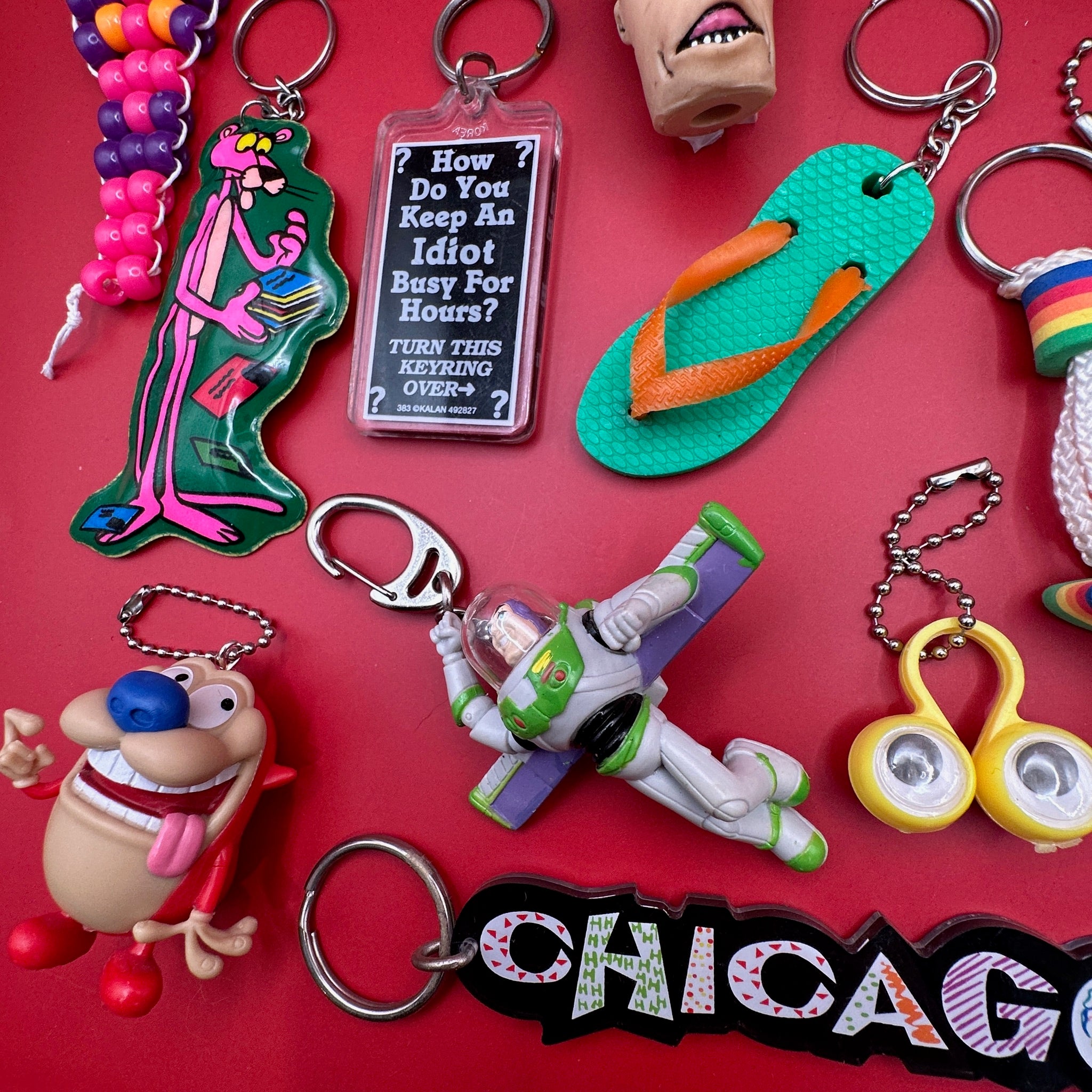 1970s-   s &  s: Drop 52 -  vintage keychain vintage charms for bag nostalgia vintage keychains y2k collectible - Bag Crap