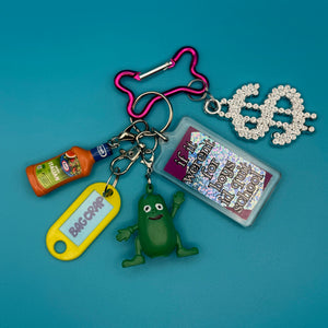 1:1  'Zesty Italian'   Pack - vintage bag charm packs nostalgia vintage y2k vintage keychain vintage charms for bag nostalgia vintage keychains y2k collectible - Bag Crap