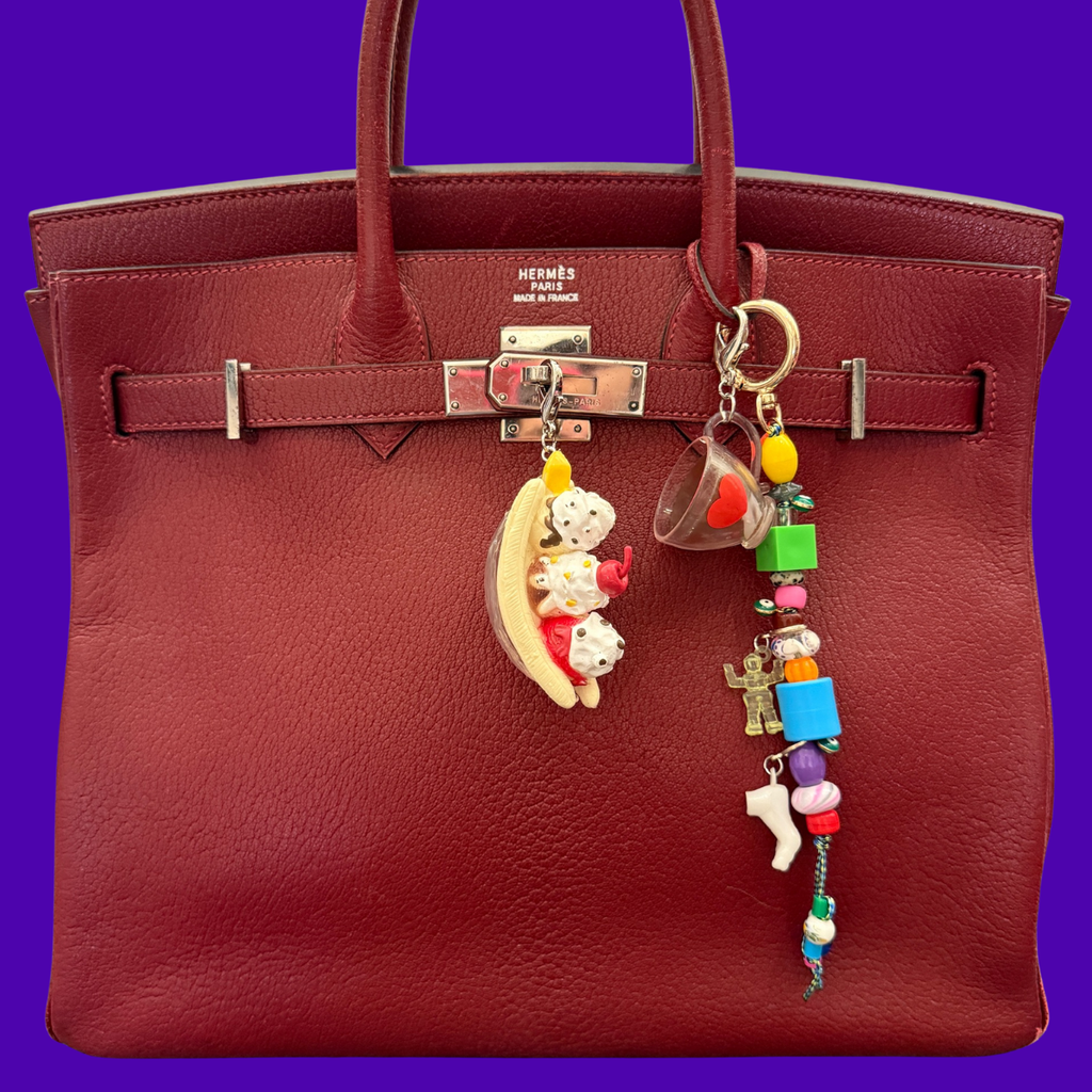 Banana Split Sundae or Espresso Coffee Mini Trinket Charms