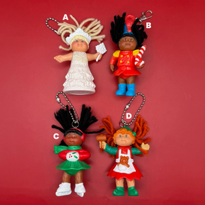 Holiday Cabe Patch Kids  s -  vintage keychain vintage charms for bag nostalgia vintage keychains y2k collectible - Bag Crap