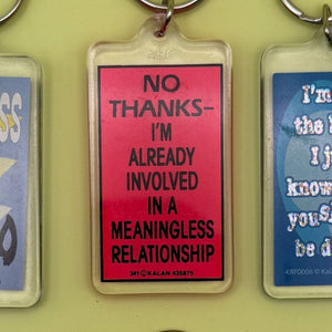 90's Y2k Comedy Quote s: Drop 2 -  vintage keychain vintage charms for bag nostalgia vintage keychains y2k collectible - Bag Crap