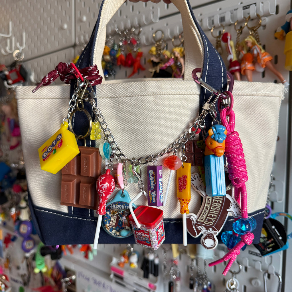 Vintage Hershey Chocolate Keychains & Bag Charms
