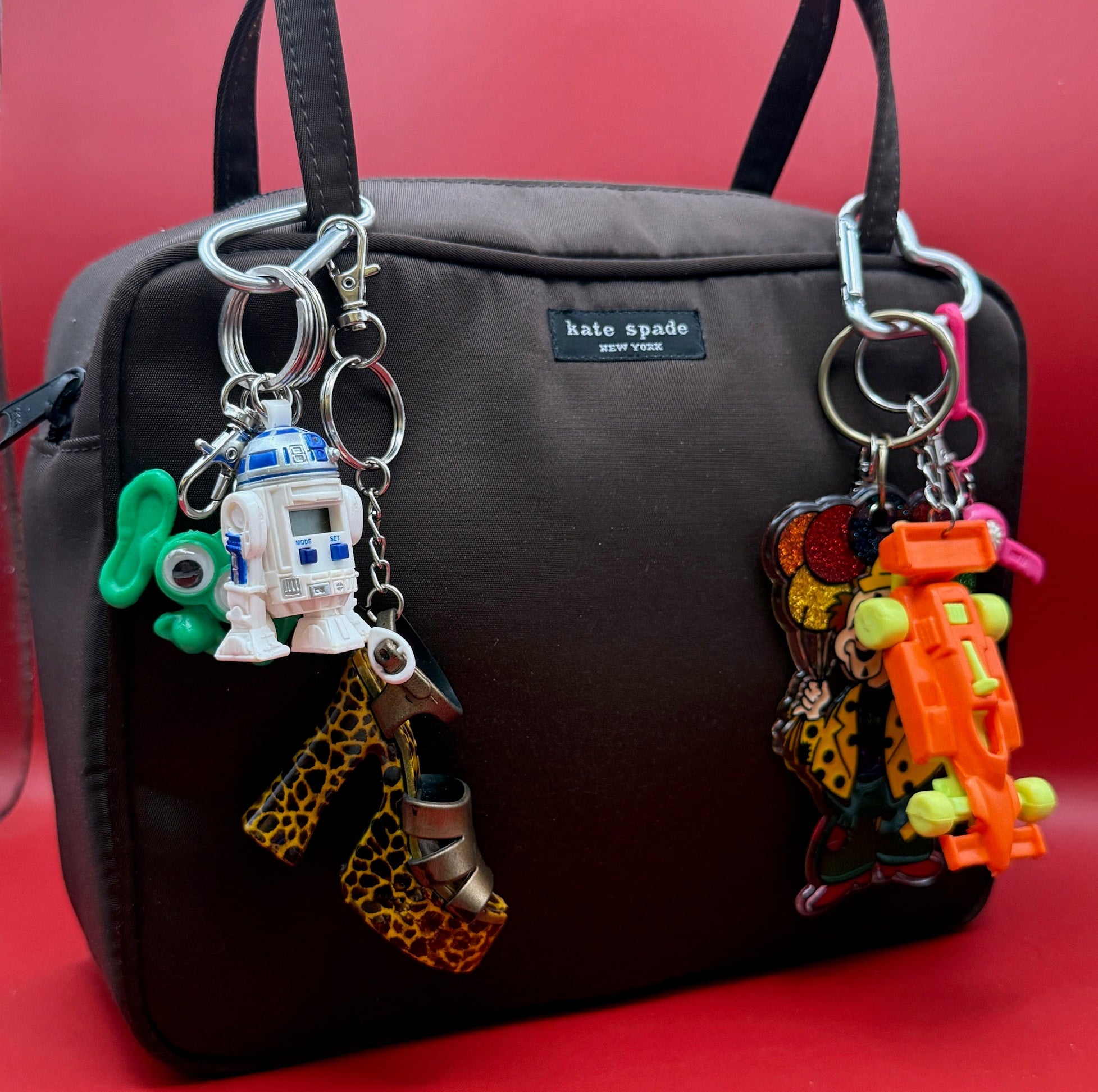 1980s- Nostalgic s &  s: Cars, Clowns, & Candy -  vintage keychain vintage charms for bag nostalgia vintage keychains y2k collectible - Bag Crap