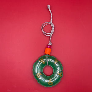 Mini Pool Float Paracord Glass Bead  s -  vintage keychain vintage charms for bag nostalgia vintage keychains y2k collectible - Bag Crap