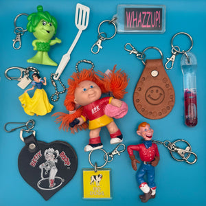 1980s-1990s  Nostalgic s &  s: You Pick -  vintage keychain vintage charms for bag nostalgia vintage keychains y2k collectible - Bag Crap