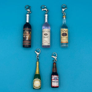 Alcohol Bottle Mini Bar  s: You PIck -  vintage keychain vintage charms for bag nostalgia vintage keychains y2k collectible - Bag Crap