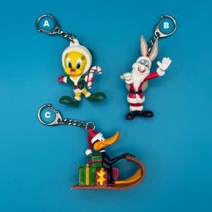 Holiday Looney Tunes Character  s -  vintage keychain vintage charms for bag nostalgia vintage keychains y2k collectible - Bag Crap