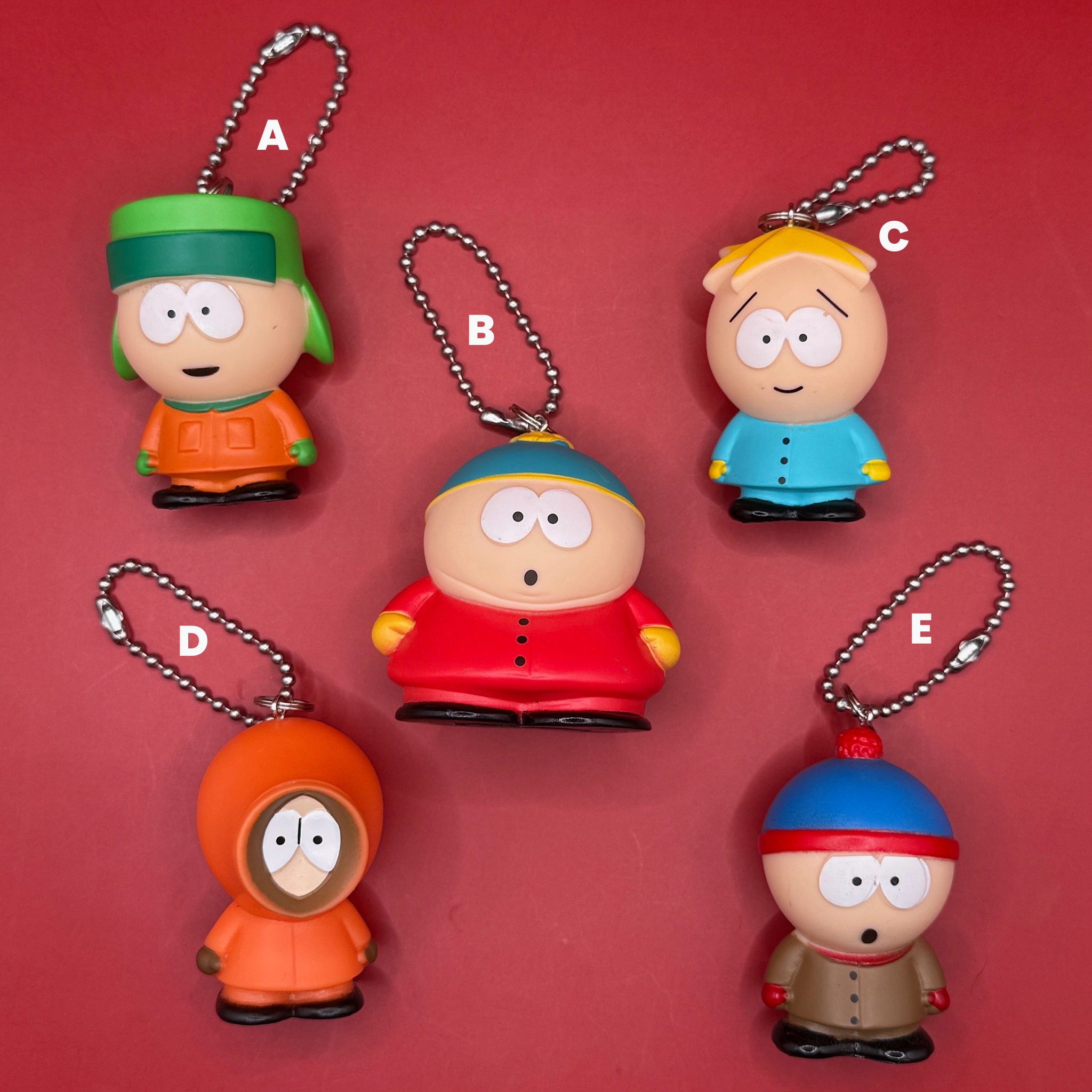 South Park Toy  s -  vintage keychain vintage charms for bag nostalgia vintage keychains y2k collectible - Bag Crap