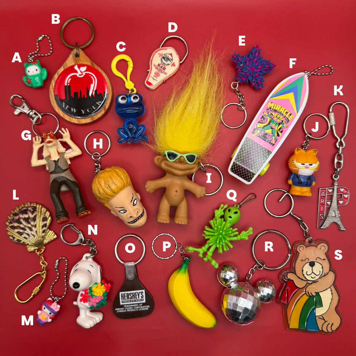 1970s-   s &  s: Drop 55 - snoopy rar peanuts vintage keychain vintage charms for bag nostalgia vintage keychains y2k collectible - Bag Crap