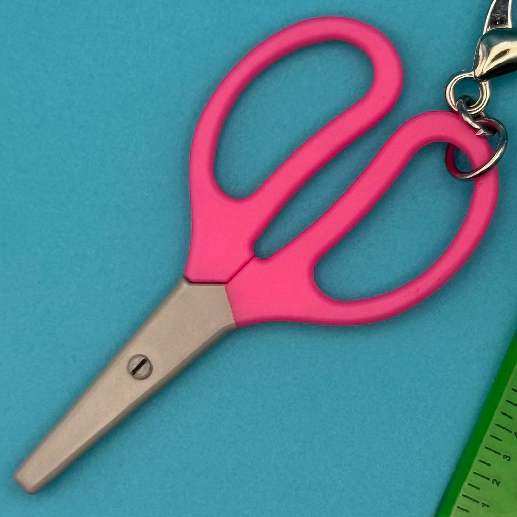 Mini School Supplies Trinket Bag Charm Set