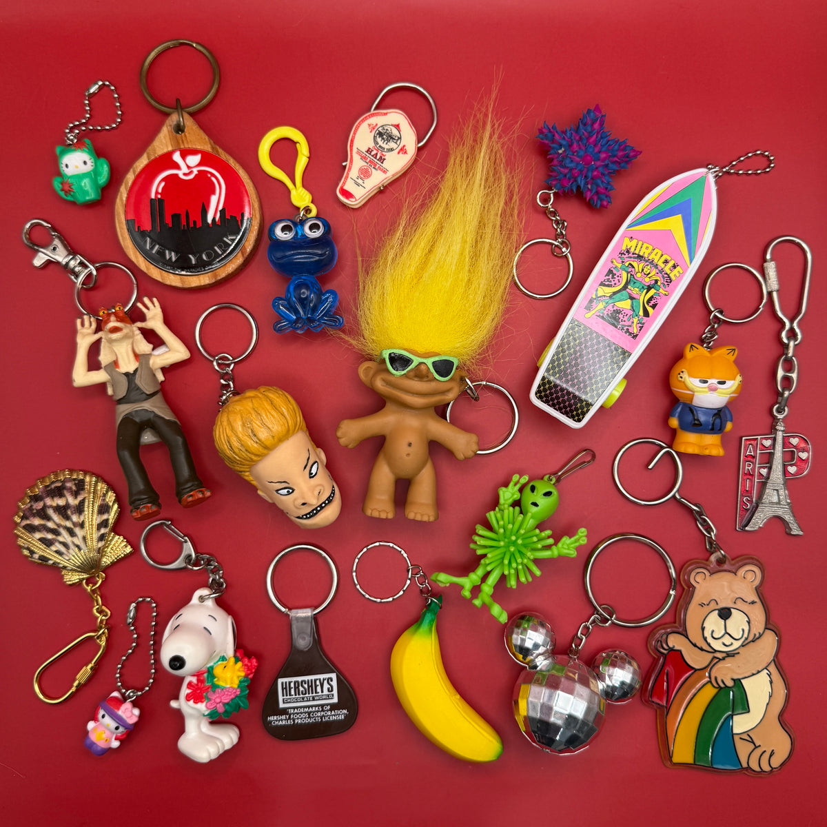 1970s-   s &  s: Drop 55 - snoopy rar peanuts vintage keychain vintage charms for bag nostalgia vintage keychains y2k collectible - Bag Crap