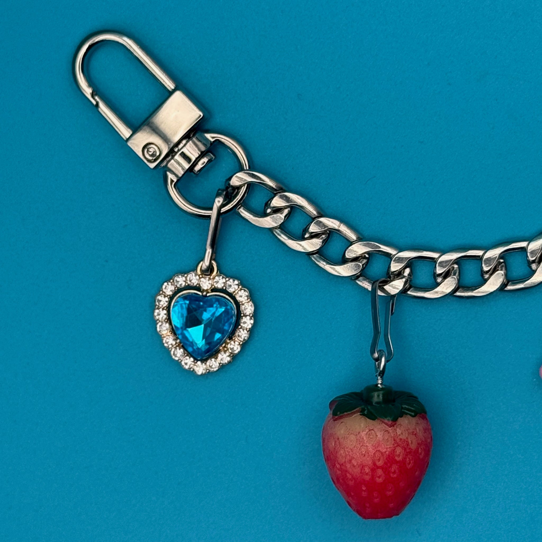 Minnie Mouse Cell Phone   Chain - vintage bag charm chains silver nostalgia vintage y2k vintage keychain vintage charms for bag nostalgia vintage keychains y2k collectible - Bag Crap