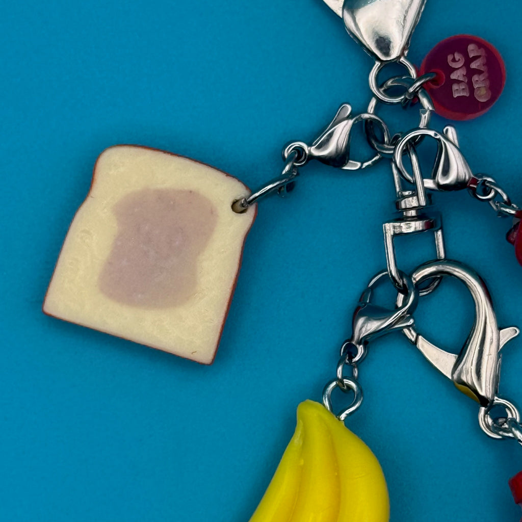 1:1 VTG Barbie Lunch Box Mini Bag Charm Set