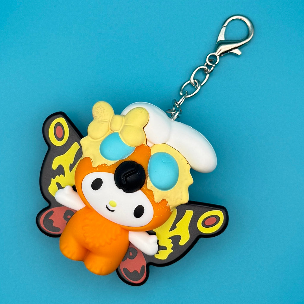 My Melody Godzilla Happy Meal Bag Charm