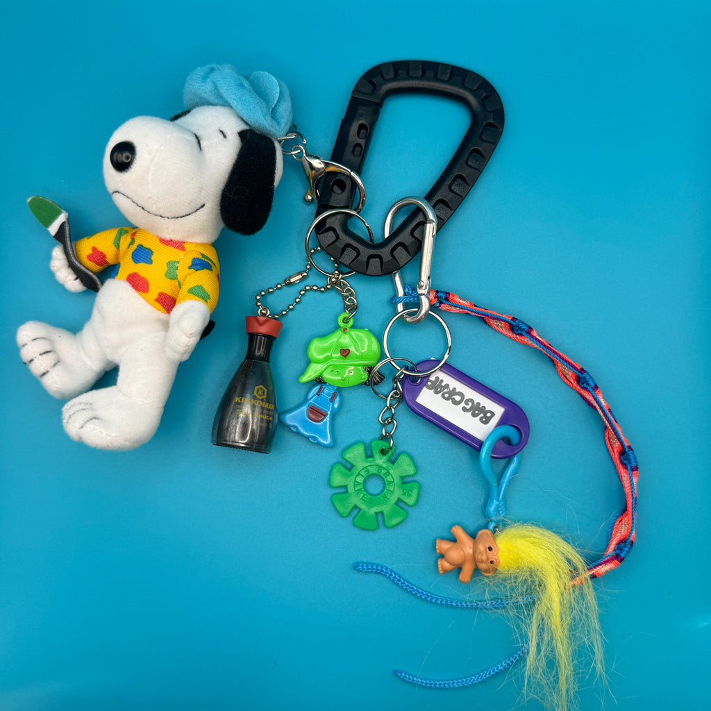 Painting Snoopy Vintage Bag Charm Pack