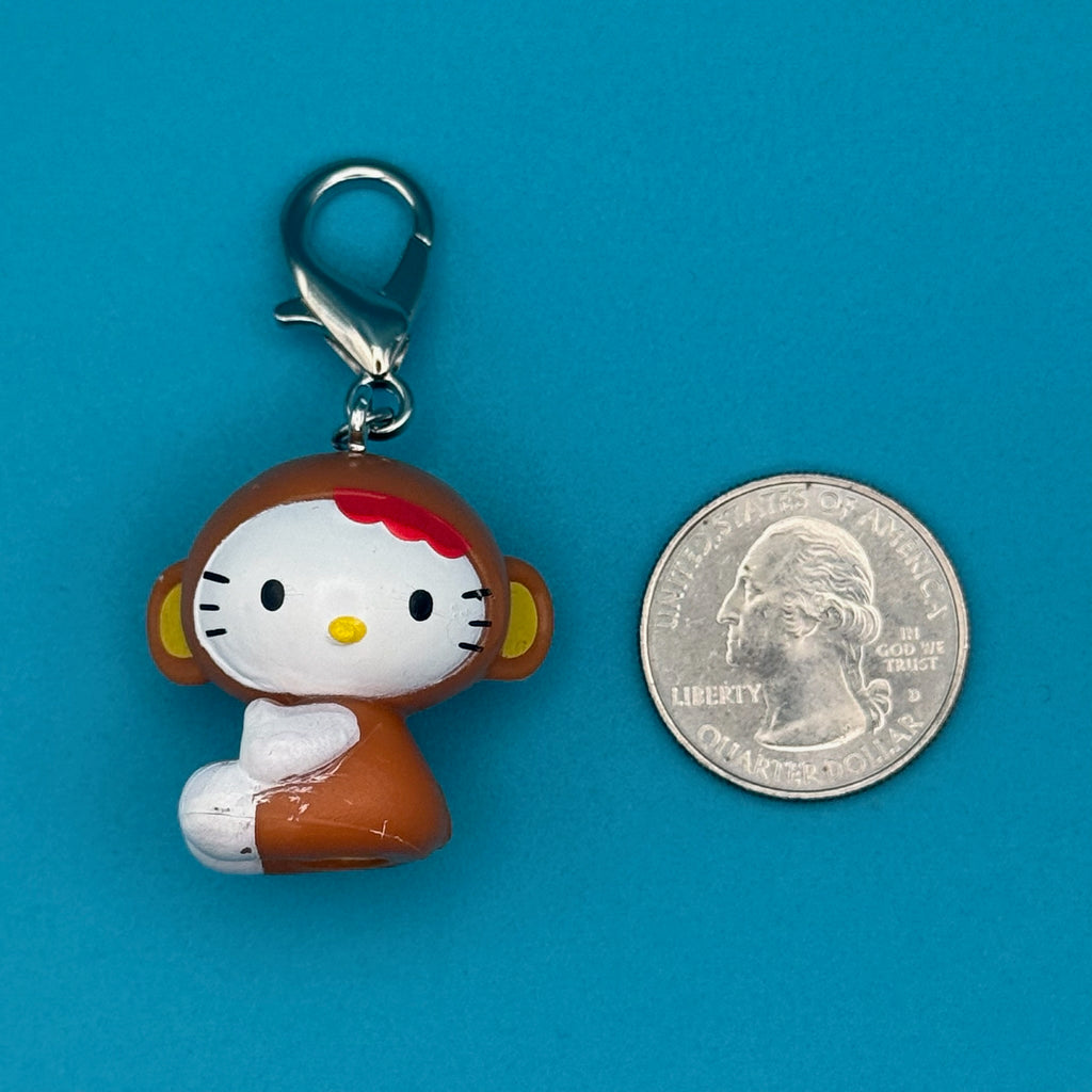 Vintage Y2K Hello Kitty Mini Animal Kingdom Bag Charms